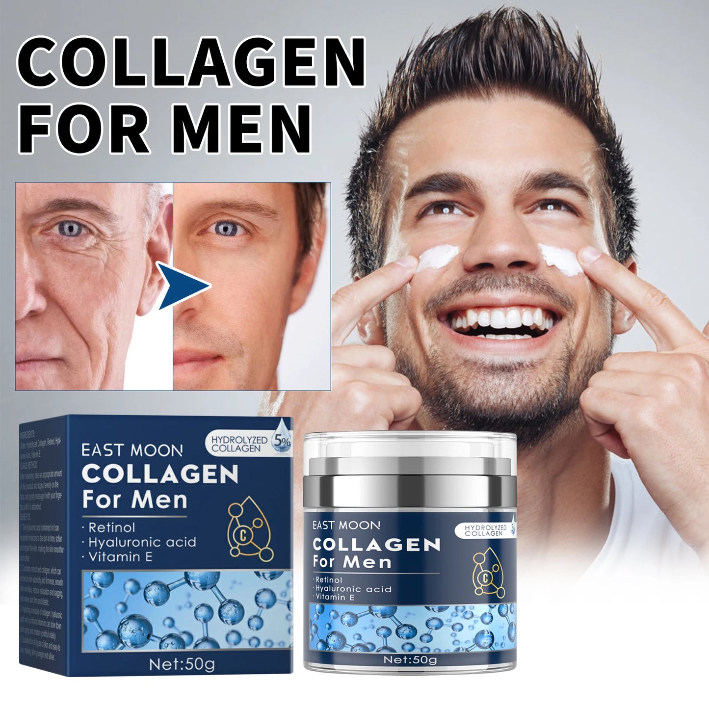 Men's Facial Fade Acne Marks