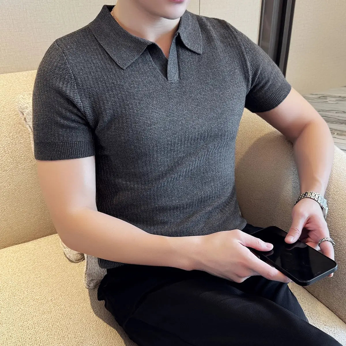 Slim Fit Men's Polo Shirt